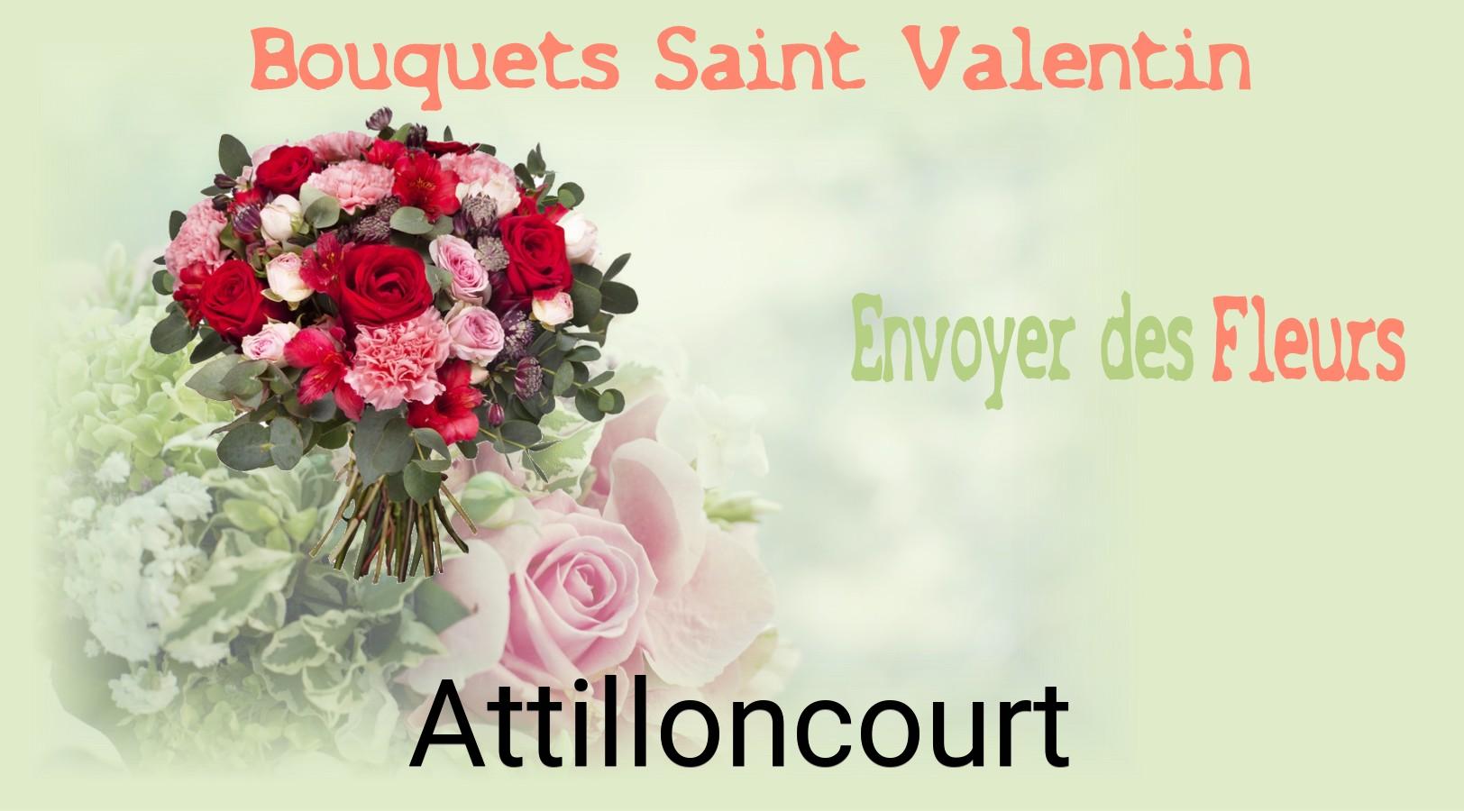 Roses de Saint-Valentin livrées à Attilloncourt